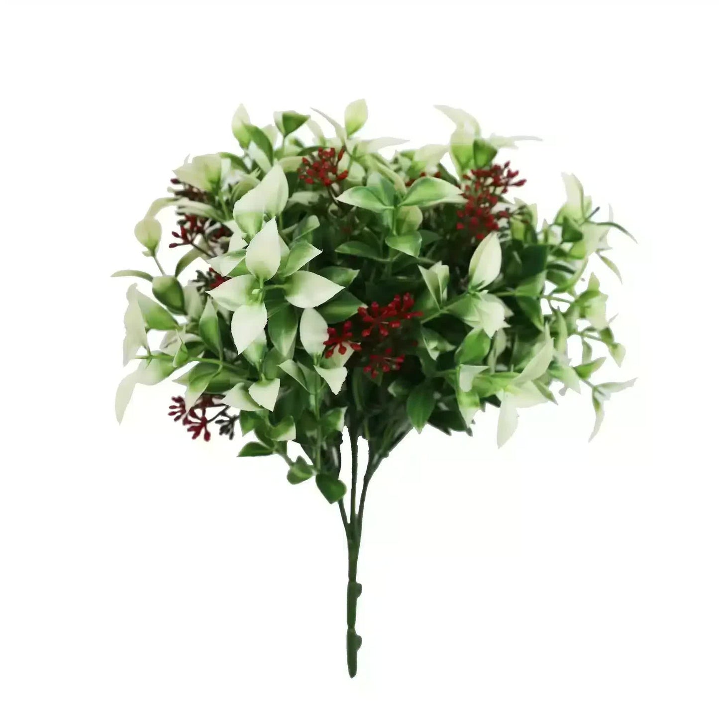 Artificial Flowering Holly Plant - 26cm