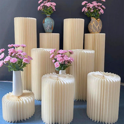 3 PCS Carboard Round Plinth Cylinder
