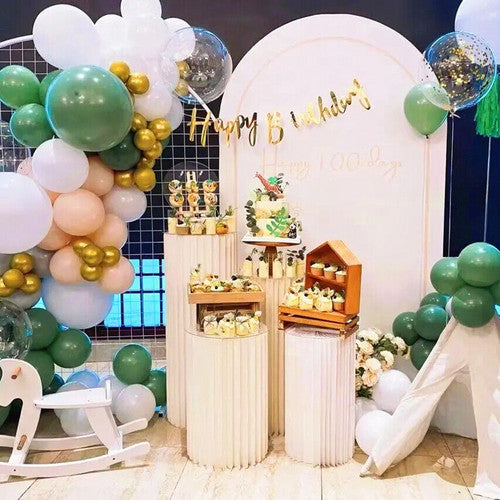 3 PCS Carboard Round Plinth Cylinder