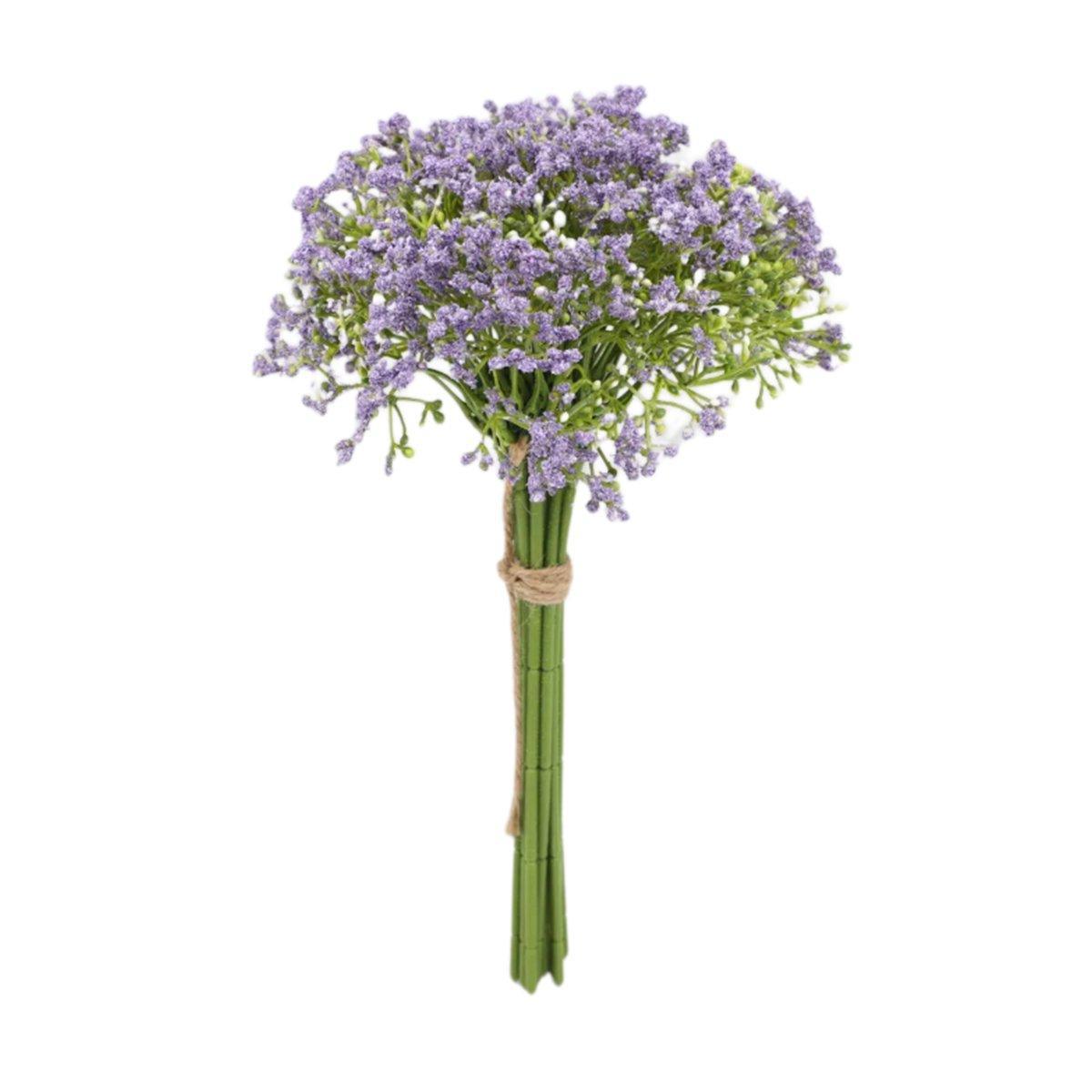 Artificial Foam Full Star Flowers 16 PCS - Blue