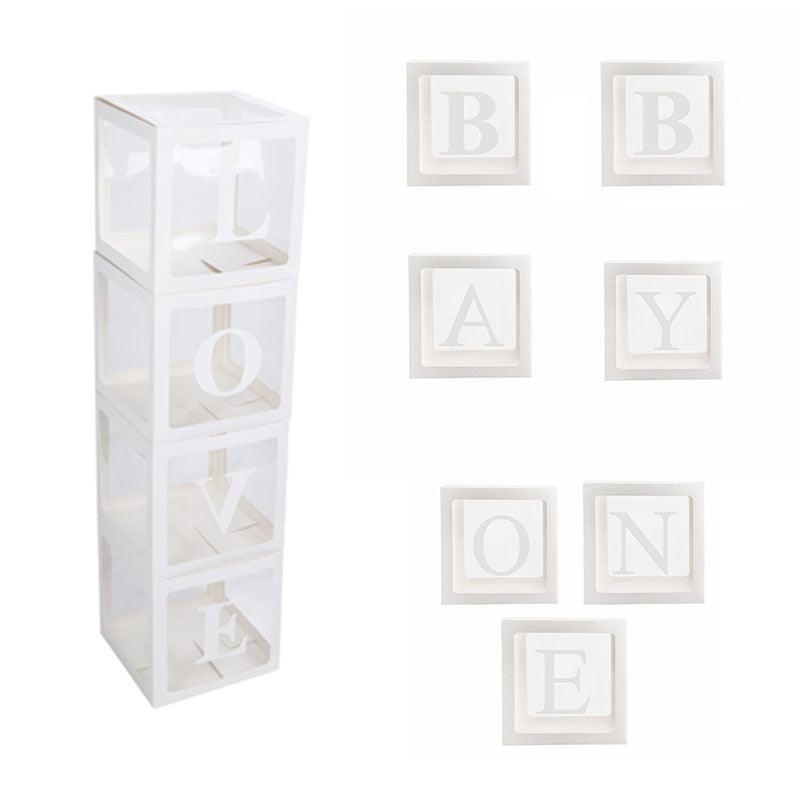 Transparent Balloon Box-LOVE