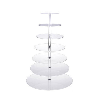 Acrylic Cupcake Stand - 4 Tiers