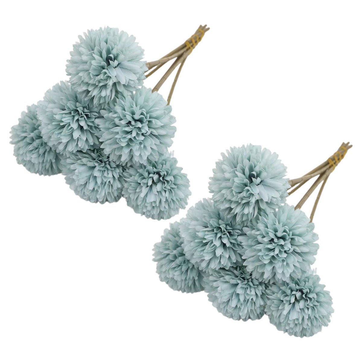 12pcs Artificial Dandelion - Pink