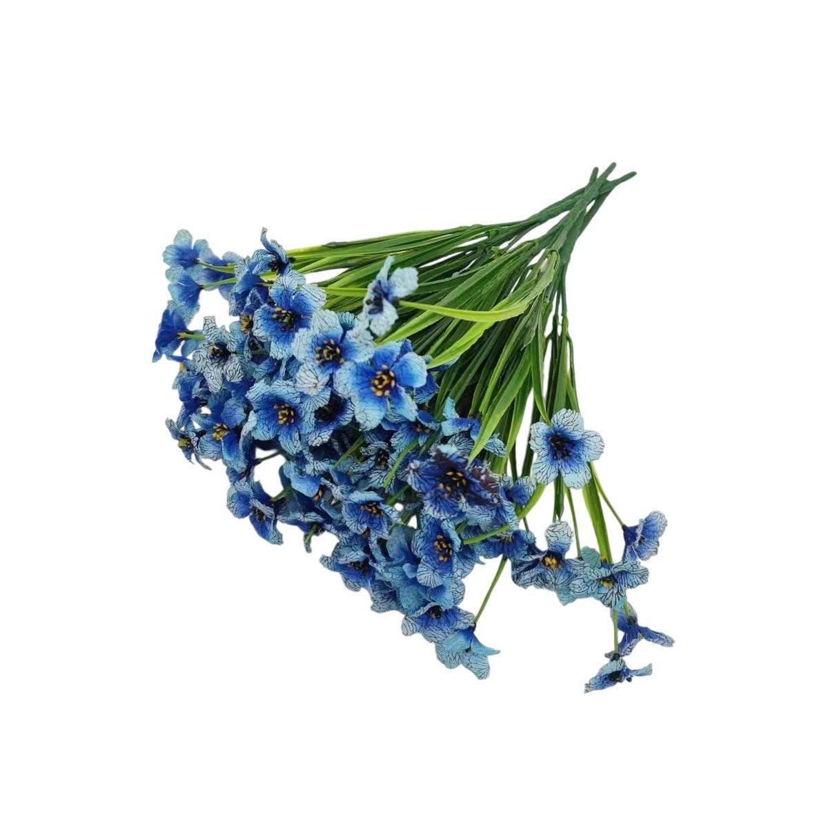 12pcs Artificial Flowers - White