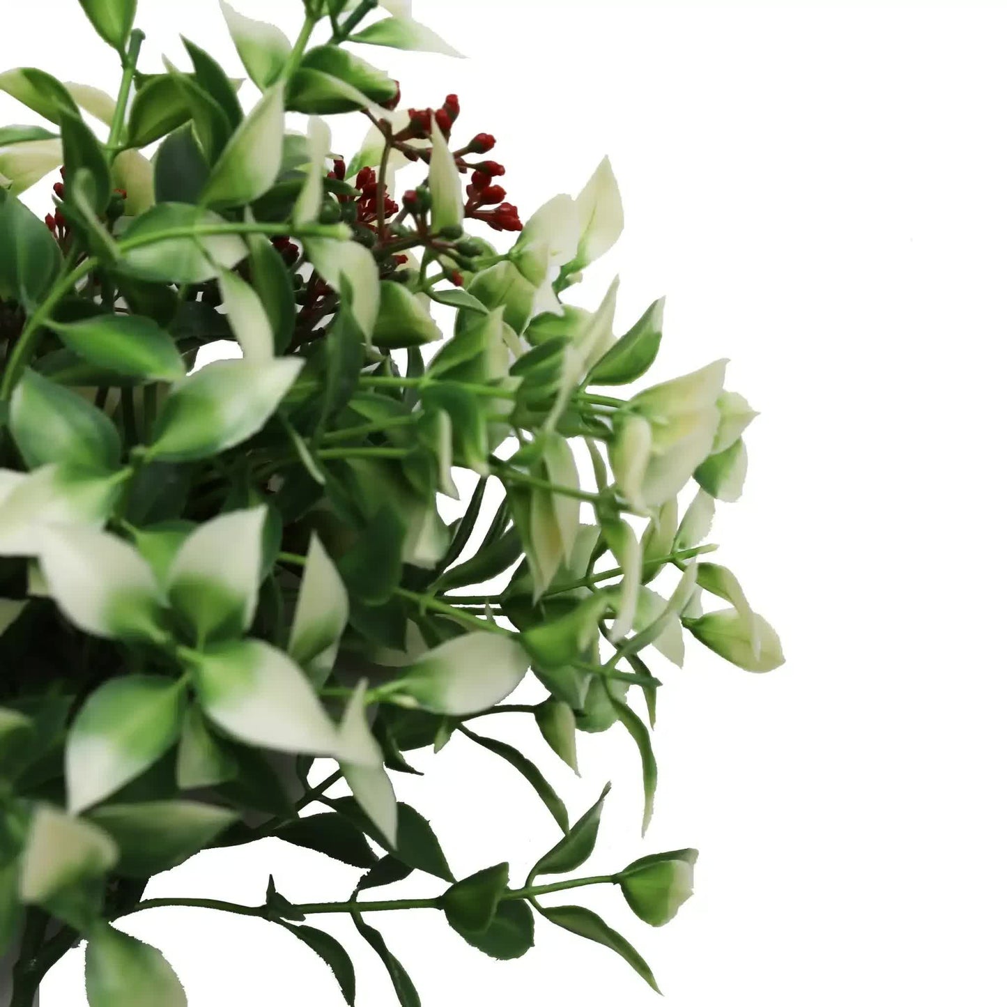 Artificial Flowering Holly Plant - 26cm