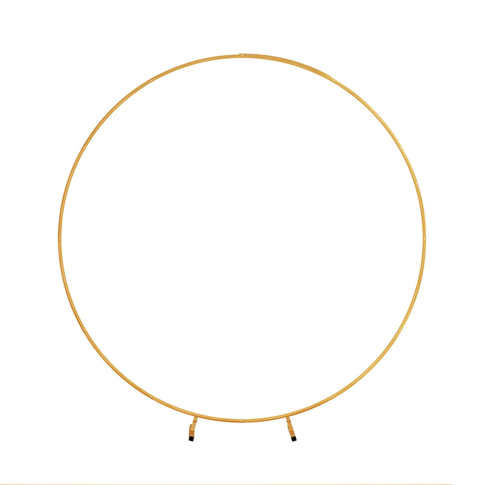 2M Round Backdrop - Gold
