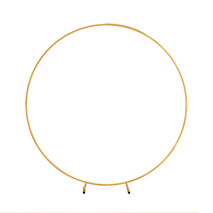 2M Round Backdrop - Gold