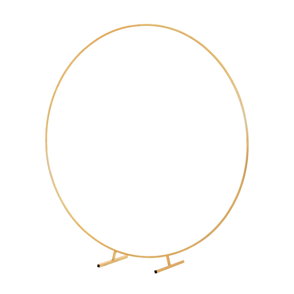 2M Round Backdrop - Gold